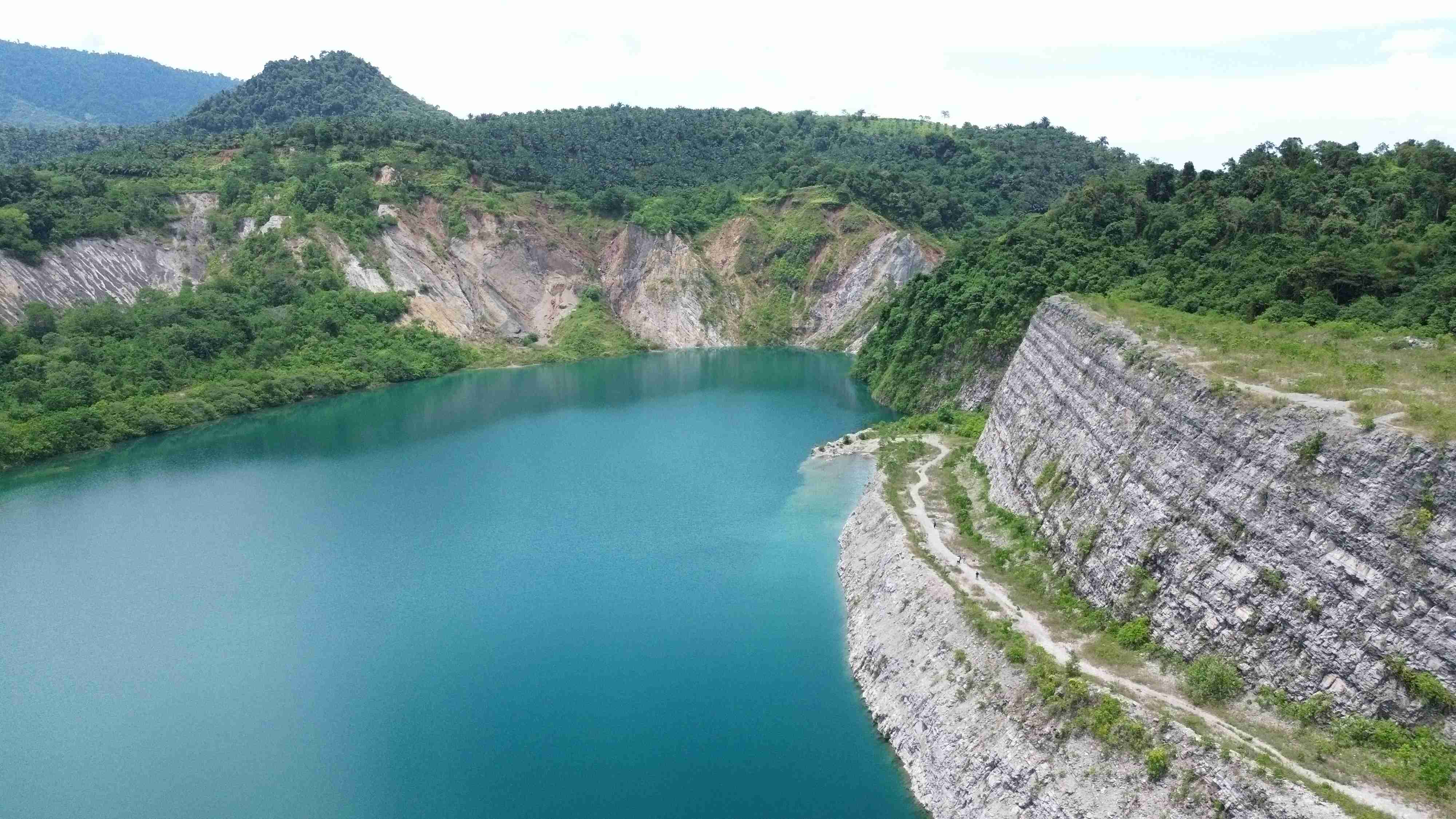 Hipostratotipe Formasi Telisa Danau Biru Kunangan 